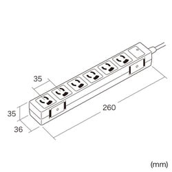 ヨドバシ.com - サンワサプライ SANWA SUPPLY TAP-SPWMG36-5 [雷ガード