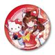 東方Project×サンリオキャラクターズ 76mm ホログラム缶バッジ 博麗霊夢×ハローキティ [キャラクターグッズ]