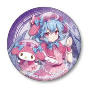東方Project×サンリオキャラクターズ 76mm ホログラム缶バッジ レミリア・スカーレット×マイメロディ [キャラクターグッズ]