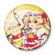 東方Project×サンリオキャラクターズ 76mm ホログラム缶バッジ フランドール・スカーレット×ポムポムプリン [キャラクターグッズ]