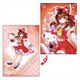 東方Project×サンリオキャラクターズ A4クリアファイル2 博麗霊夢×ハローキティ [キャラクターグッズ]