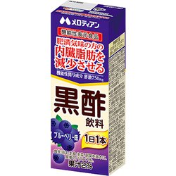 黒酢飲料ブルーベリー味 機能性表示食品 200ml×24個