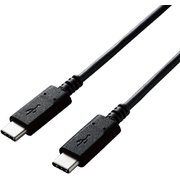 U2C-CC10NBK2 [USB2.0ケーブル/C-Cタイプ/認証品/PD対応/3A出力/1.0m/ブラック]