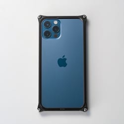 GI-430B [iPhone 12 Pro Max 用 ソリッドバンパー ブラック]