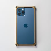 GI-430SG [iPhone 12 Pro Max 用 ソリッドバンパー シグネイチャーゴールド]