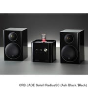 ヘッドフォンアンプ内蔵プリメインアンプ+コンパクト2wayモニタースピーカー コラボレーションシステム Ash Black(JADE Soleil)×Black(Radius90) JADE Soleil/Radius90 (As/Bl)