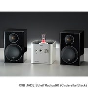 ヘッドフォンアンプ内蔵プリメインアンプ+コンパクト2wayモニタースピーカー コラボレーションシステム JADE Soleil Cinderella×Radius90(Black) JADE Soleil/Radius90 (Ci/Bl)