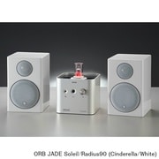 ヘッドフォンアンプ内蔵プリメインアンプ+コンパクト2wayモニタースピーカー コラボレーションシステム JADE Soleil Cinderella×Radius90(White) JADE Soleil/Radius90 (Ci/Wh)