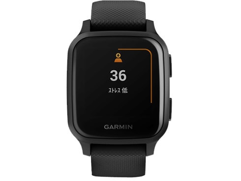 ガーミン GARMIN 010-02426-70 [Venu Sq Music Black/Slate