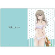 安達としまむら 描き下ろし クリアファイル 水着ver. しまむら [キャラクターグッズ]