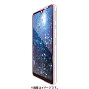 PM-S206FLGFRBK [AQUOS sense4 basic/ガラスフィルム/フルカバー/フレーム付き/ブラック]
