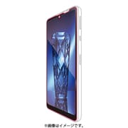 PM-S206FLGFRBLB [AQUOS sense4 basic/ガラスフィルム/フルカバー/フレーム付き/ブルーライトカット/ブラック]
