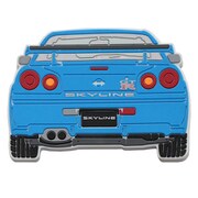 ラバーマグネット スカイライン GT-R BNR34 [キャラクターグッズ]