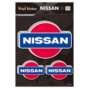1970年 NISSAN ロゴステッカー [キャラクターグッズ]
