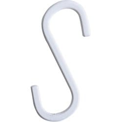 S字フック 小 白 LAC-019