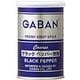 ギャバン ブラックペッパー荒挽 缶 65g