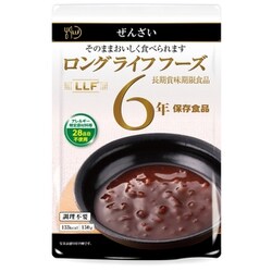 ロングライフフーズ ぜんざい [保存食品 賞味期限6年]