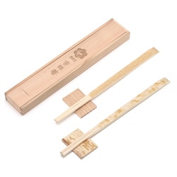 吉祥箸 2本箸置きセット 木箱入