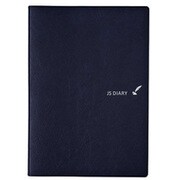 2021年 JSダイアリー B6変形サイズ 週間ウィークリーノート ネイビー 721987