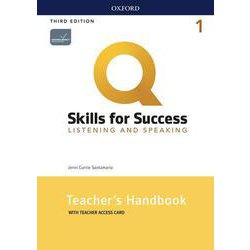 Q: Skills for Success 3rd Edition: Listening and Speaking Level 1 Teacher's Guide with Teacher's Resource Access Code Card [洋書ELT]