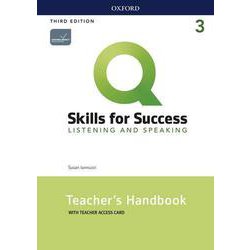 Q: Skills for Success 3rd Edition: Listening and Speaking Level 3 Teacher's Guide with Teacher's Resource Access Code Card [洋書ELT]
