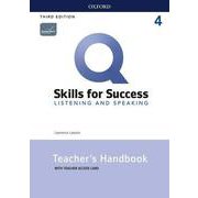 Q: Skills for Success 3rd Edition: Listening and Speaking Level 4 Teacher's Guide with Teacher's Resource Access Code Card [洋書ELT]