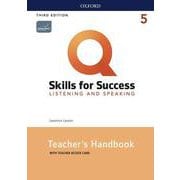 Q: Skills for Success 3rd Edition: Listening and Speaking Level 5 Teacher's Guide with Teacher's Resource Access Code Card [洋書ELT]