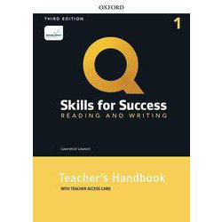 Q: Skills for Success 3rd Edition: Reading and Writing Level 1 Teacher's Guide with Teacher's Resource Access Code Card [洋書ELT]