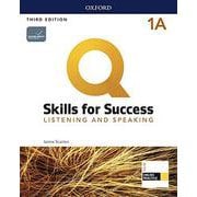 Q: Skills for Success 3rd Edition: Listening and Speaking Level 1 Student Book A with iQ Online Practice [洋書ELT]