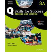 Q: Skills for Success 2nd Edition: Reading & Writing Level 3 Student Book A with iQ: Online [洋書ELT]