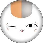 夏目友人帳 ぷにぷに缶バッジ B ウインク [キャラクターグッズ]