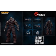 Gears of War アクションフィギュア ローカスト ディサイプル [塗装済み可動フィギュア]