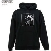 PEANUTS COLLABORATION WATERPROTECT BOX HOODY VSMS2002 BK Mサイズ [アウトドア スウェット レディース]
