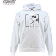 PEANUTS COLLABORATION WATERPROTECT BOX HOODY VSMS2002 WH Mサイズ [アウトドア スウェット レディース]