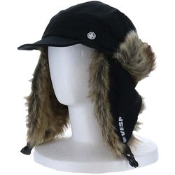 ファーウォームキャップ FUR WARM CAP VPMC1001 ブラック [アウトドア キャップ]