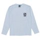 SLMN LS POCKET T-SHIRTS L41037200 WH Mサイズ [アウトドア カットソー メンズ]
