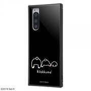 IQ-SXXP5K3TB/RM09 [Xperia 5 用 KAKU ハイブリッド 耐衝撃ケース リラックマ bumbumbum]
