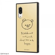 IQ-SXAQSE3K3TB/RM07 [AQUOS sense3 / AQUOS 3 lite 用 KAKU ハイブリッド 耐衝撃ケース リラックマ 手書き風_1]