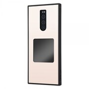 Xperia 1 用 スマホケースフレームキット ever ベージュ IQK-XP1K3B/EV008