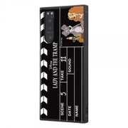 IQ-DXP5M2K3TB/WN004 [Xperia 5 II 用 KAKU ハイブリッド 耐衝撃ケース ディズニー わんわん物語 Clapperboard]
