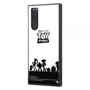 IQ-DXP5M2K3TB/TY030 [Xperia 5 II 用 KAKU ハイブリッド 耐衝撃ケース ディズニー トイ・ストーリー/シルエット]