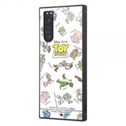 IQ-DXP5M2K3TB/TY028 [Xperia 5 II 用 KAKU ハイブリッド 耐衝撃ケース ディズニー トイ・ストーリー/総柄]