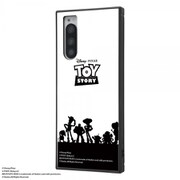 IQ-DXP5K3TB/TY022 [Xperia 5 用 KAKU ハイブリッド 耐衝撃ケース ディズニー トイ・ストーリー/シルエット]