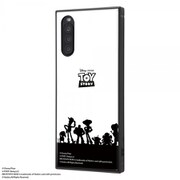 IQ-DXP10K3TB/TY027 [Xperia 10 II 用 KAKU ハイブリッド 耐衝撃ケース ディズニー トイ・ストーリー/シルエット]