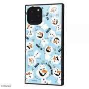 IQ-DP23K3TB/FR020 [iPhone 11 Pro 用 KAKU ハイブリッド 耐衝撃ケース ディズニー アナと雪の女王 オラフ]