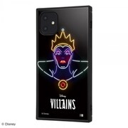 IQ-DP21K3TB/SW003 [iPhone 11 用 KAKU ハイブリッド 耐衝撃ケース ディズニー ヴィランズ ネオンサイン 白雪姫/女王]