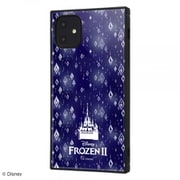 IQ-DP21K3TB/FR014 [iPhone 11 用 KAKU ハイブリッド 耐衝撃ケース ディズニー アナと雪の女王2 総柄 03 エレメント/ロゴ]