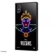 IQ-DP20K3B/SW003 [iPhone XS / iPhone X 用 KAKU トリプルハイブリッド 耐衝撃ケース ディズニー ヴィランズ ネオンサイン 白雪姫/女王]