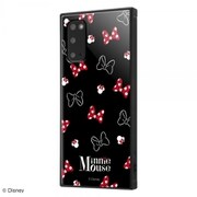 Galaxy S20 5G 用 KAKU ハイブリッド 耐衝撃ケース ディズニー OTONA BLACK ミニーマウス IQ-DGS205K3TB/MN008