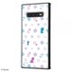 Galaxy S10 用 KAKU トリプルハイブリッド 耐衝撃ケース ディズニー アナと雪の女王2 総柄 04 ホワイト IQ-DGS10K3B/FR015